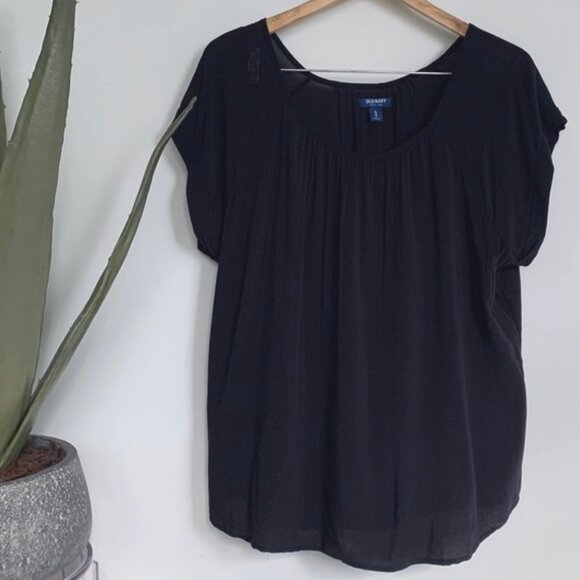 Old Navy Classic Black Top - Picture 2 of 6